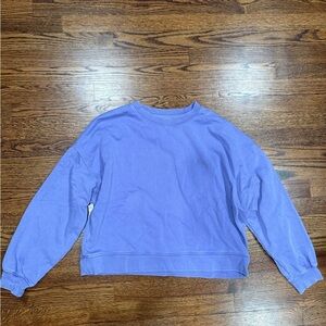 GAP Vintage Soft Women's Lavender Crew Neck Sweater